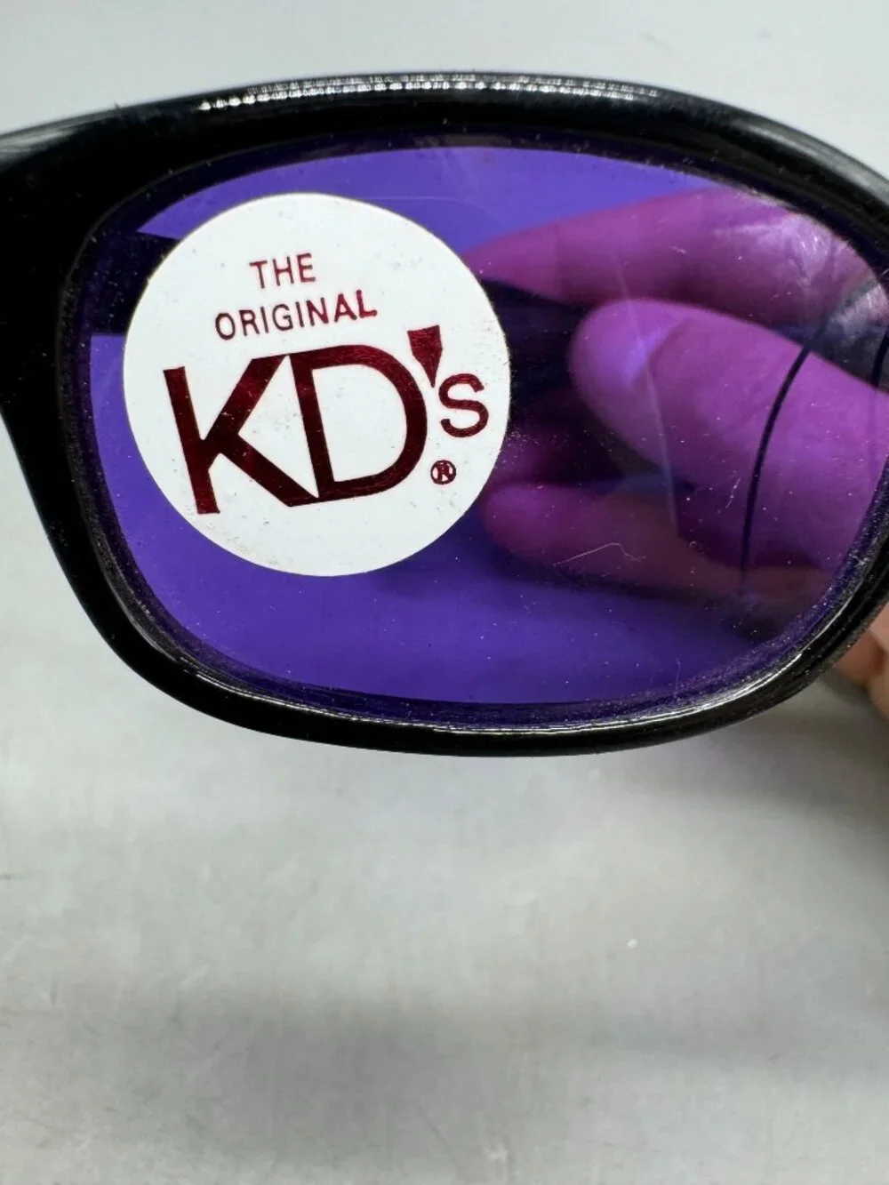 The Original KDs kids Sunglasses With UV 400 Protection Black Frame READ NEW